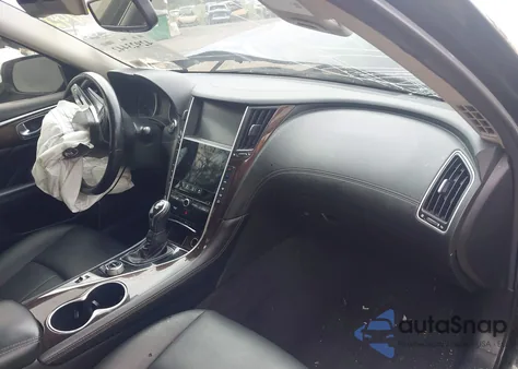 2018 Infiniti Q50 3.0T Luxe z USA, uszkodzony, nr VIN JN1EV7AP4JM364026